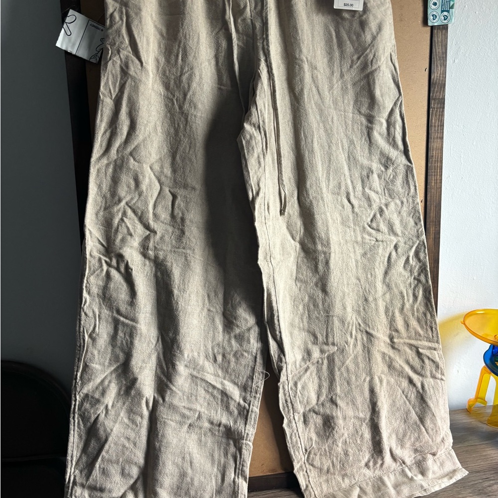 Women’s High Rise Tan Pants